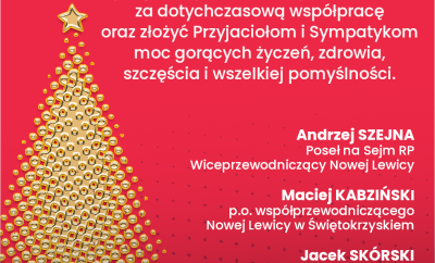 Życzymy zdrowia, szczęścia i wszelkiej pomyślności...